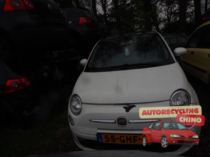 Fiat 500 1.3 MJTD 16V Sloopvoertuig (2008, Wit)
