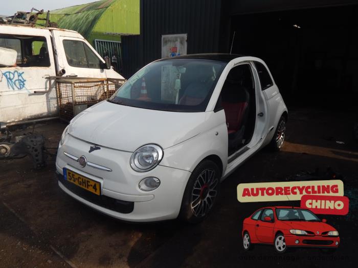Fiat 500 1.3 MJTD 16V Sloopvoertuig (2008, Wit)