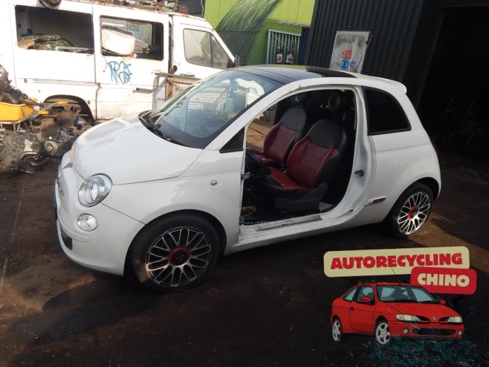 Fiat 500 1.3 MJTD 16V Sloopvoertuig (2008, Wit)
