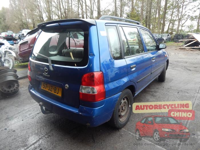 Mazda Demio 1.5 16V Sloopvoertuig (2002, Blauw)