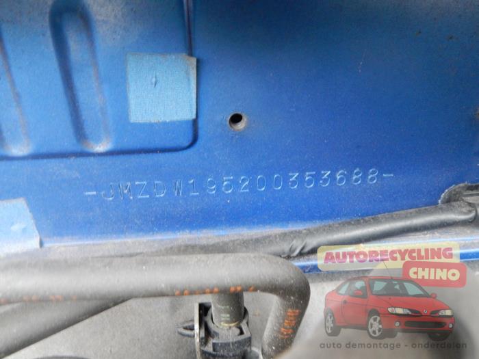 Mazda Demio 1.5 16V Sloopvoertuig (2002, Blauw)