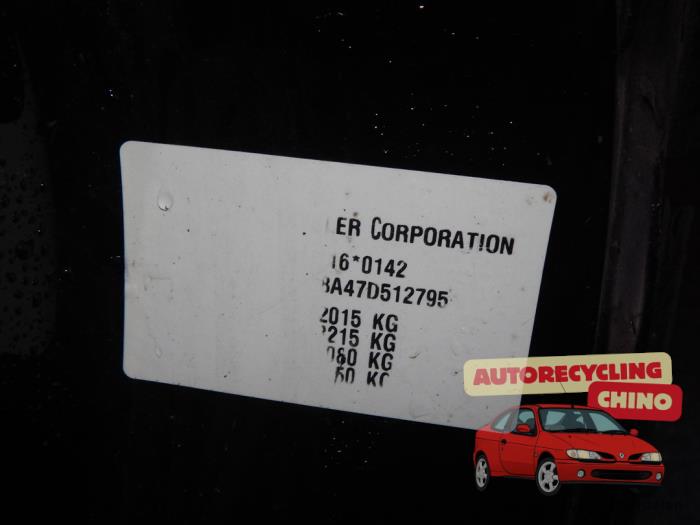 Dodge Caliber 2.0 CRD 16V Sloopvoertuig (2006, Zwart)