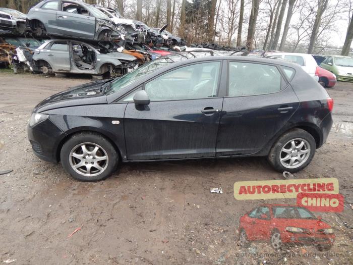 Seat Ibiza IV 1.4 TDI Sloopvoertuig (2009, Zwart)