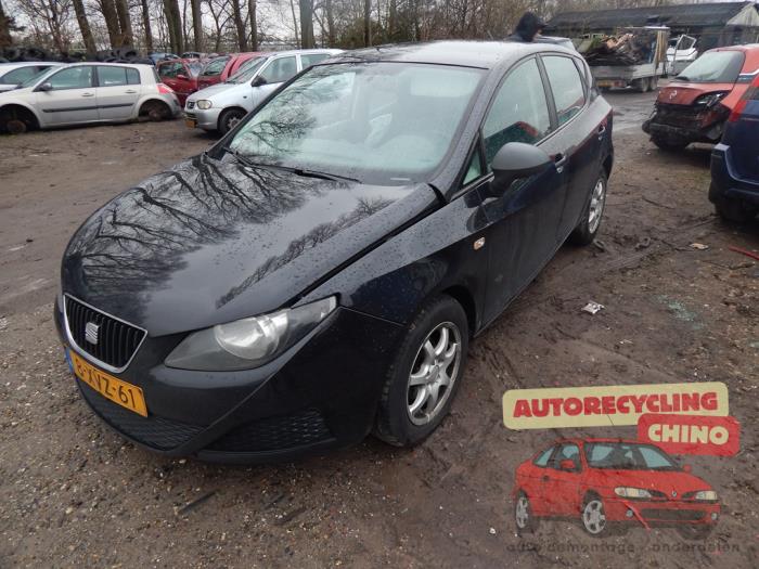 Seat Ibiza IV 1.4 TDI Sloopvoertuig (2009, Zwart)