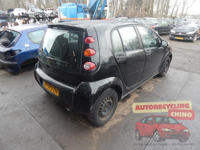 Smart Forfour 1.0 12V Sloopvoertuig (2005, Zwart)