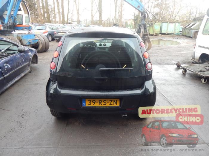 Smart Forfour 1.0 12V Sloopvoertuig (2005, Zwart)
