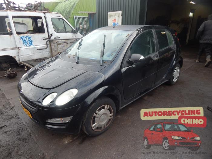 Smart Forfour 1.0 12V Sloopvoertuig (2005, Zwart)