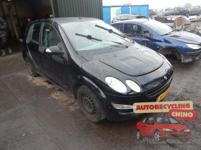 Smart Forfour 1.0 12V Sloopvoertuig (2005, Zwart)