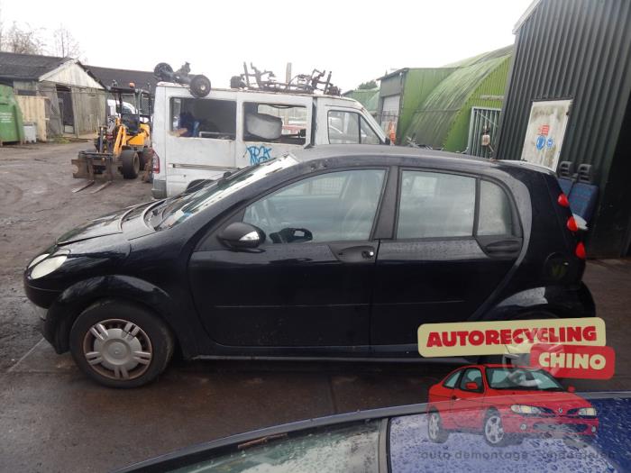 Smart Forfour 1.0 12V Sloopvoertuig (2005, Zwart)