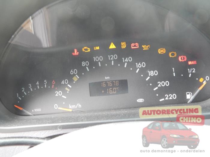 Mercedes A 1.6 A-160 Sloopvoertuig (2003, Grijs)