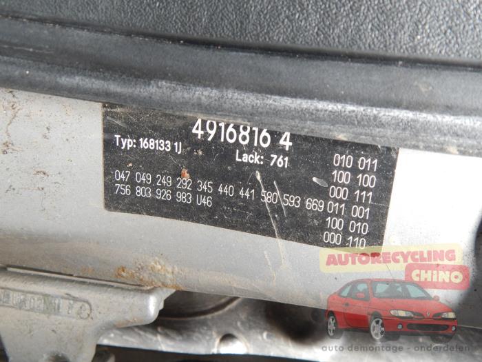 Mercedes A 1.6 A-160 Sloopvoertuig (2003, Grijs)