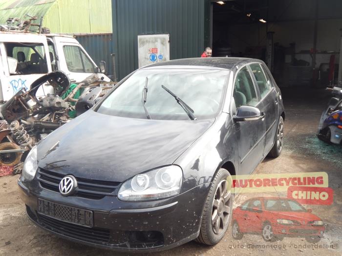Volkswagen Golf V 1.4 TSI 122 16V Sloopvoertuig (2007, Zwart)