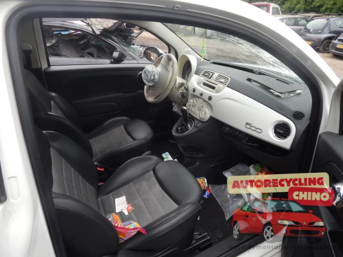Fiat 500 1.2 Sloopvoertuig (2009, Wit)