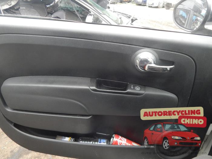 Fiat 500 1.2 Sloopvoertuig (2009, Wit)