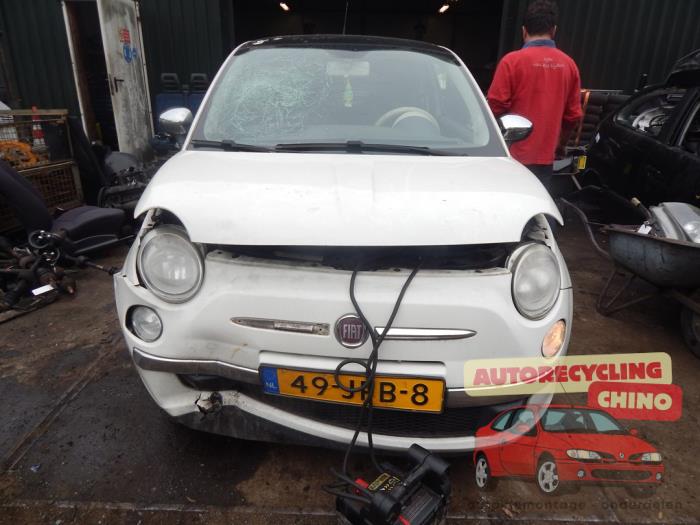 Fiat 500 1.2 Sloopvoertuig (2009, Wit)