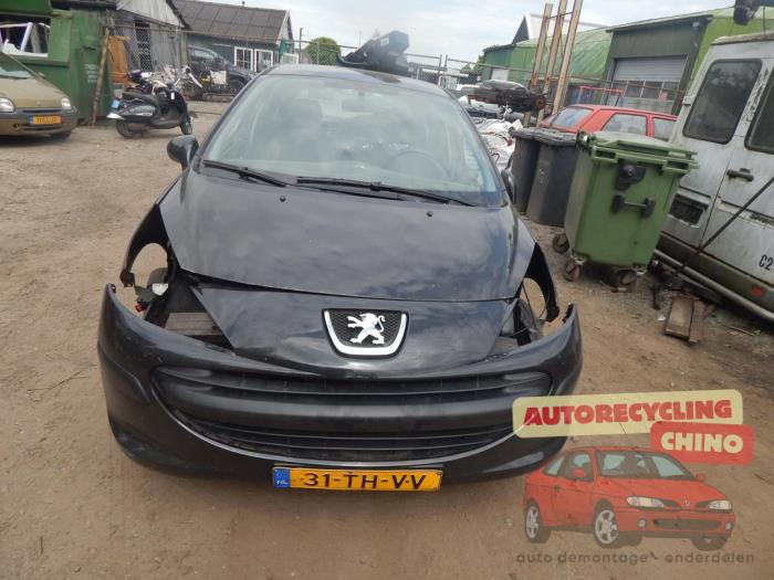 Peugeot 207/207+ 1.4 16V Sloopvoertuig (2006, Zwart)