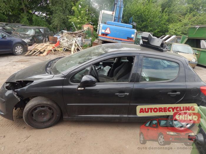 Peugeot 207/207+ 1.4 16V Sloopvoertuig (2006, Zwart)