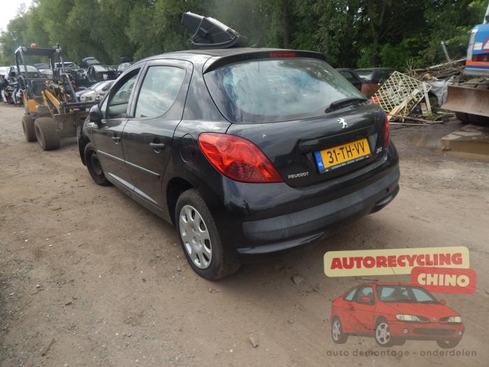 Peugeot 207/207+ 1.4 16V Sloopvoertuig (2006, Zwart)