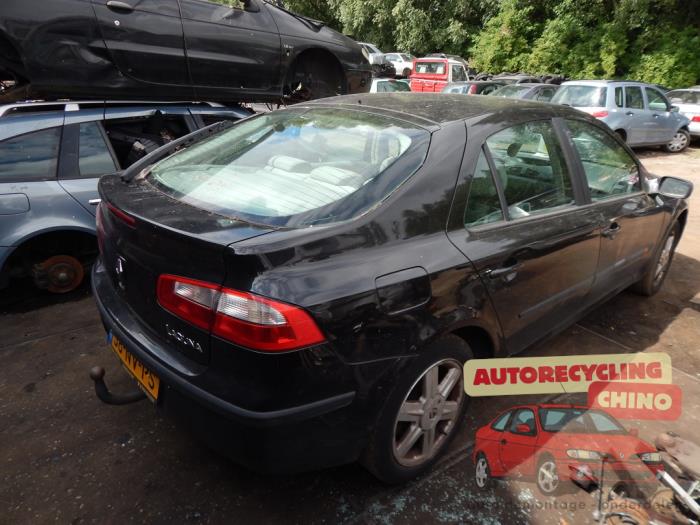 Renault Laguna II 2.0 16V Sloopvoertuig (2004, Zwart)