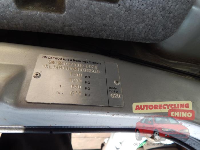 Chevrolet Matiz 0.8 Sloopvoertuig (2005, Grijs)