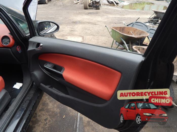 Opel Corsa D 1.4 16V Twinport Sloopvoertuig (2009, Zwart)