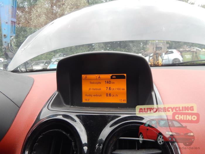 Opel Corsa D 1.4 16V Twinport Sloopvoertuig (2009, Zwart)