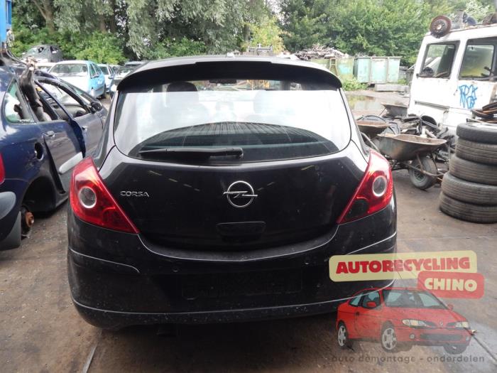 Opel Corsa D 1.4 16V Twinport Sloopvoertuig (2009, Zwart)