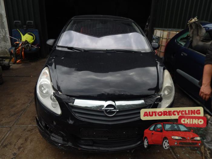 Opel Corsa D 1.4 16V Twinport Sloopvoertuig (2009, Zwart)