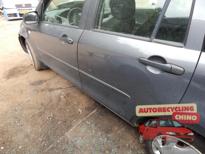 Mazda 2 1.25 16V Sloopvoertuig (2004, Grijs)