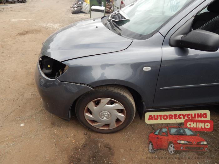 Mazda 2 1.25 16V Sloopvoertuig (2004, Grijs)