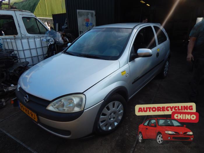 Opel Corsa C 1.2 16V Sloopvoertuig (2002, Grijs)