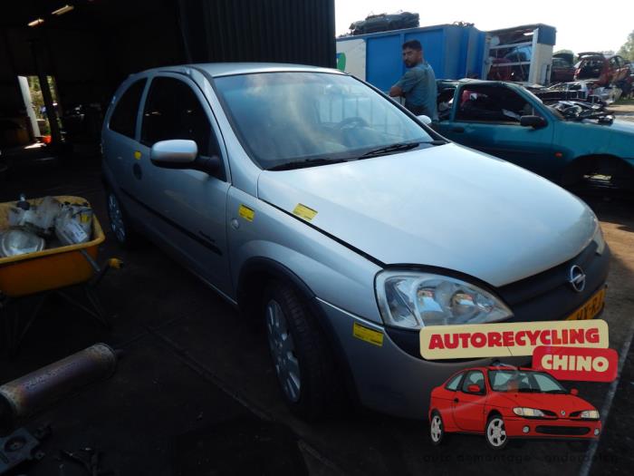 Opel Corsa C 1.2 16V Sloopvoertuig (2002, Grijs)