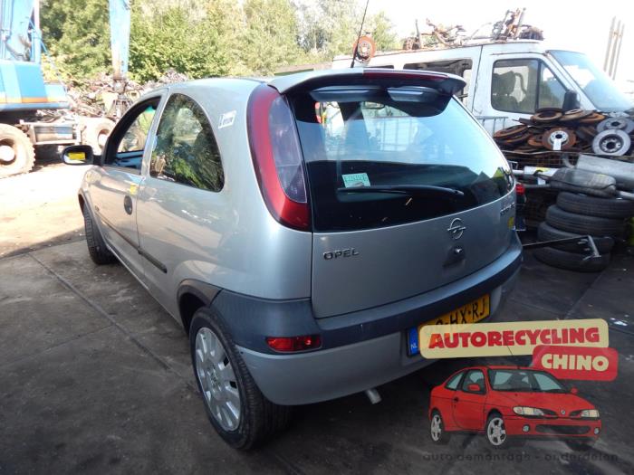 Opel Corsa C 1.2 16V Sloopvoertuig (2002, Grijs)