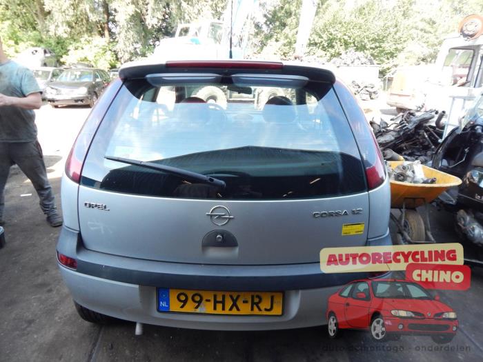 Opel Corsa C 1.2 16V Sloopvoertuig (2002, Grijs)