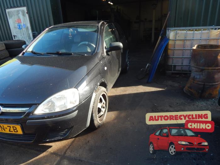 Opel Corsa C 1.2 16V Twin Port Sloopvoertuig (2005, Zwart)