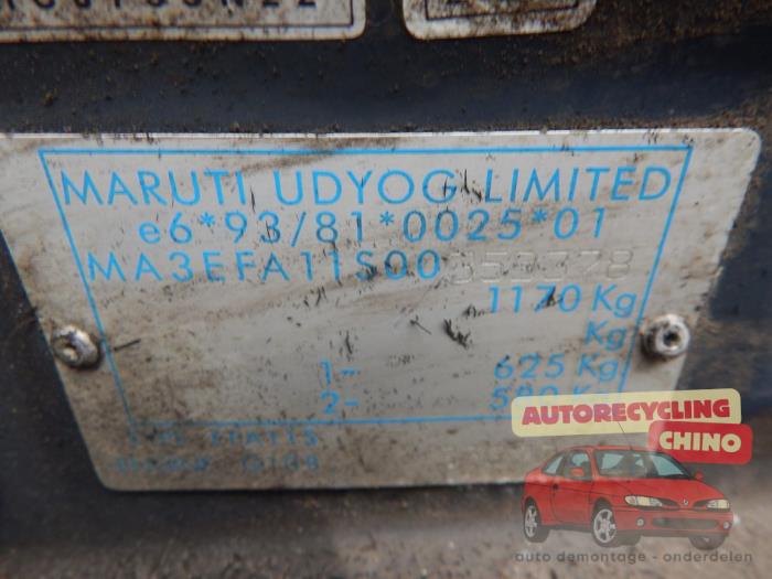 Suzuki Alto 1.0 GA,GL Sloopvoertuig (1999, Blauw)