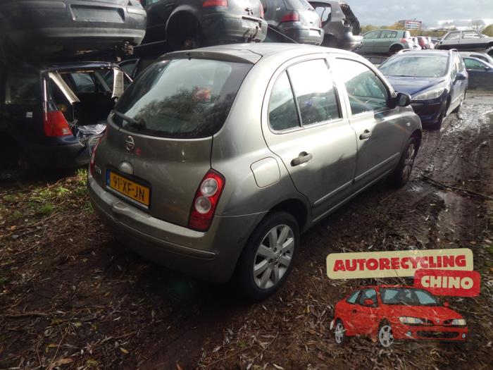 Nissan Micra 1.2 16V Sloopvoertuig (2007, Grijs)