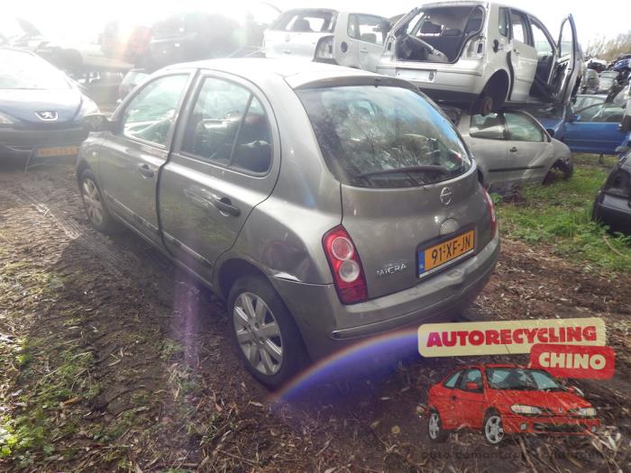 Nissan Micra 1.2 16V Sloopvoertuig (2007, Grijs)