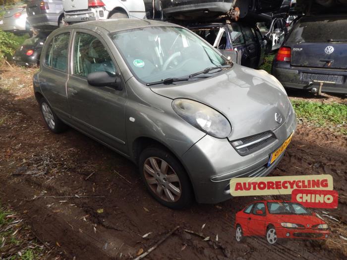 Nissan Micra 1.2 16V Sloopvoertuig (2007, Grijs)