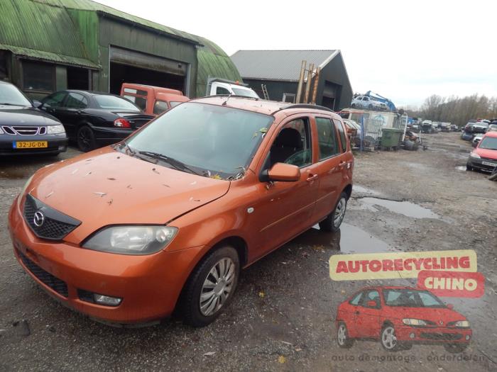 Mazda 2 1.4 16V Sloopvoertuig (2003, Oranje)