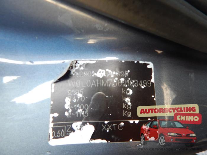 Opel Zafira 1.9 CDTI Sloopvoertuig (2006, Grijs)