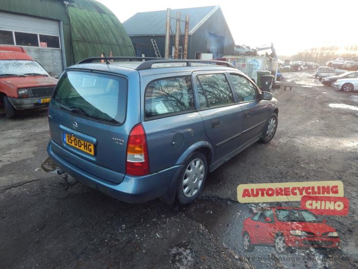 Opel Astra G Caravan 1.6 16V Sloopvoertuig (1999, Blauw)