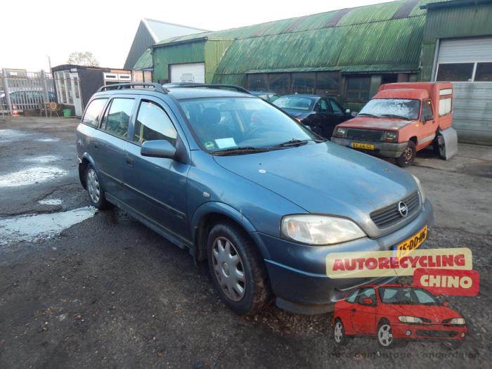 Opel Astra G Caravan 1.6 16V Sloopvoertuig (1999, Blauw)