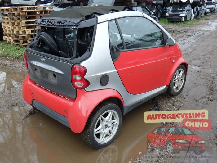 Smart Cabrio 0.6 Turbo i.c. Sloopvoertuig (2001, Grijs)