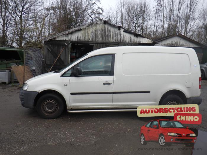 Volkswagen Caddy III 1.9 TDI Sloopvoertuig (2010, Wit)