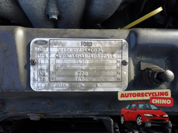 Ford Puma 1.7 16V Sloopvoertuig (1999, Blauw)