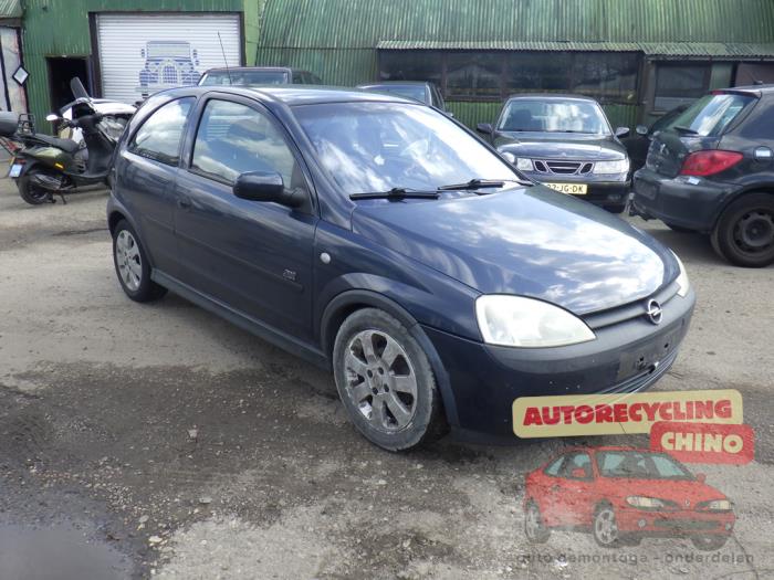 Opel Corsa C 1.4 16V Sloopvoertuig (2002, Blauw)