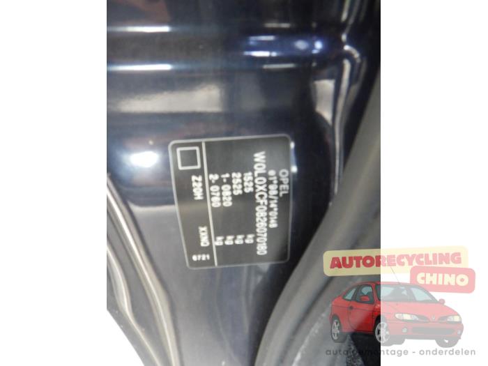 Opel Corsa C 1.4 16V Sloopvoertuig (2002, Blauw)