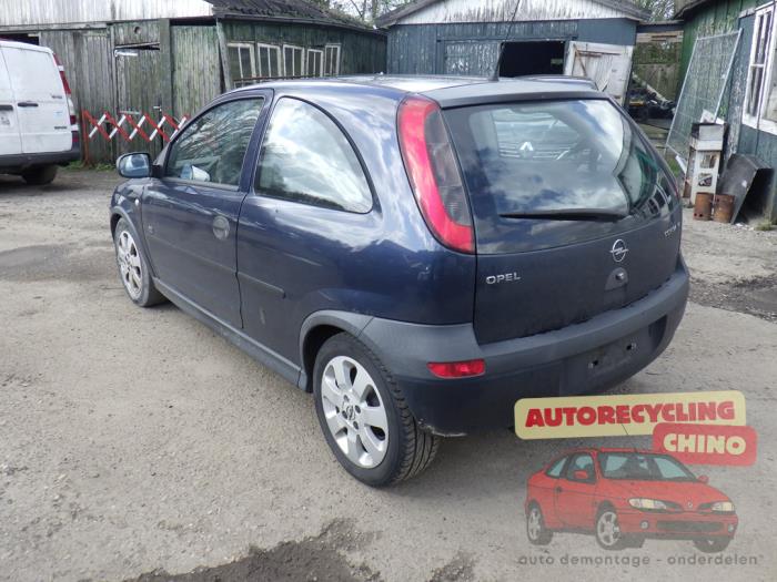 Opel Corsa C 1.4 16V Sloopvoertuig (2002, Blauw)
