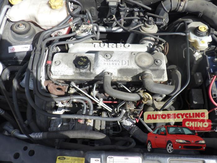 Ford Fiesta 4 1.8 Di Sloopvoertuig (2001, Zwart)